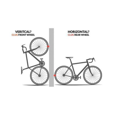 Suporte de Parede para Bicicleta MTB Hornit Clug - 44 - 57 mm - Foto 3