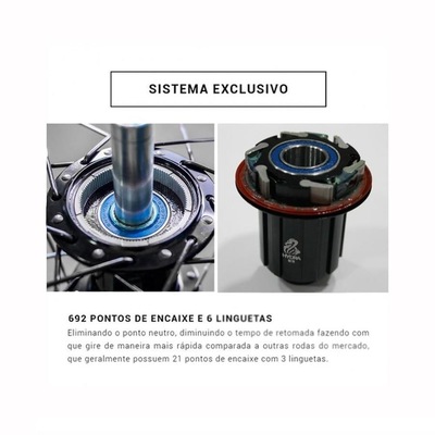 Roda Crank Brothers Synthesis XCT 11 29 Carbon Premium 11 Vel HG Boost I9 - Foto 2