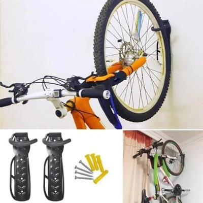 Suporte de Parede Vertical Gancho Pendurar Bicicleta - 4 Unidades - Foto 4