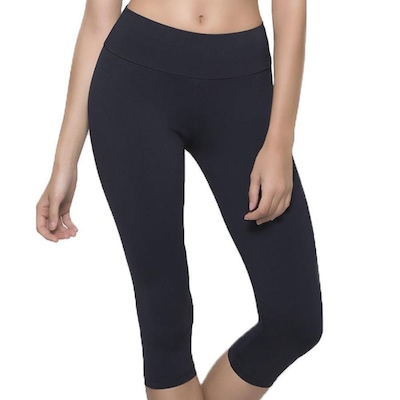 Calça Legging Corsário Selene Básica - Feminina - Foto 2