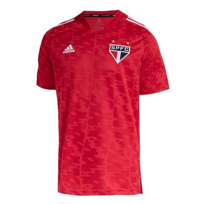 Camisa Pré Jogo do São Paulo FC adidas - Masculina - Foto 1