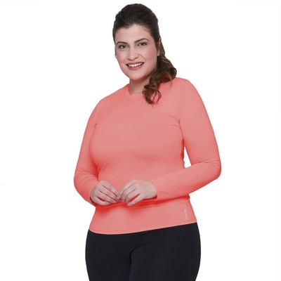 Camisa Térmica Selene Proteção UV Plus Size - Feminina - Foto 1