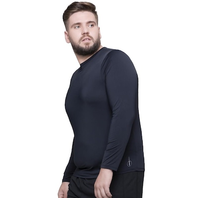 Camisa Térmica Selene Proteção UV Plus Size - Masculina - Foto 1