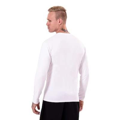 Camiseta Manga Longa Esporte Legal Antiviral - Masculina - Foto 2