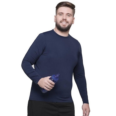Camisa Térmica Selene Proteção UV Plus Size - Masculina - Foto 1