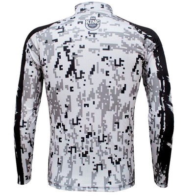 Camiseta de Pesca Manga Longa King Brasil Camuflada Proteção UV50+ Masculina - Foto 2