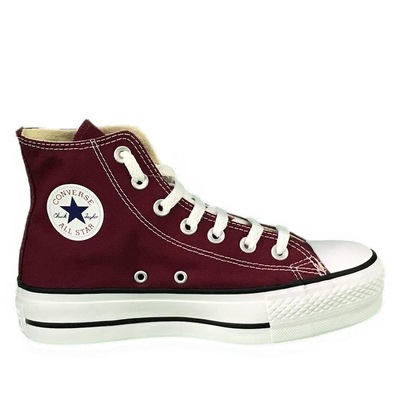 Tênis Cano Alto Converse All Star Chuck Taylor Cap Lift Plataforma - Feminino - Foto 2