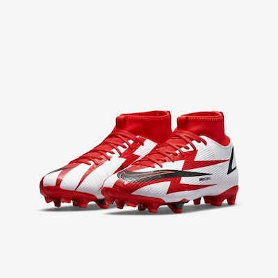 Chuteira de Campo Nike Mercurial Superfly 8 Academy CR7 - Infantil - Foto 5