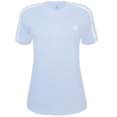 Camiseta adidas Essentials 3 Listras - Feminina - Foto 1