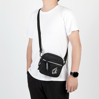 Shoulder Bag Volcom Bolsa Transversal Espaçosa - 1,6 Litros - Foto 4
