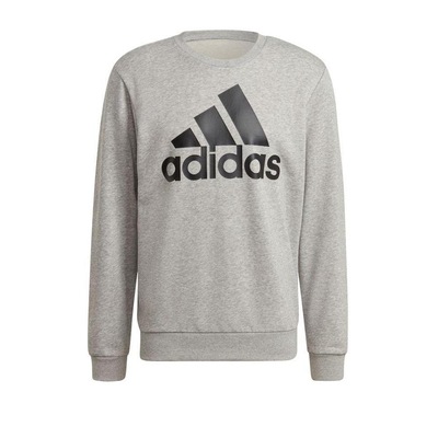 Blusão de Moletom sem Capuz adidas Essentials Logo - Masculino - Foto 1