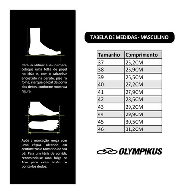Tênis Olympikus Direct OP19 - Masculino - Foto 5