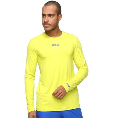 Camiseta Manga longa Fila Sun Protect Breezy - Masculina - Foto 1