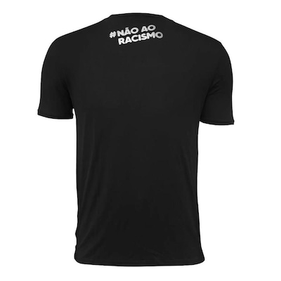 Camiseta Esporte Legal Não Ao Racismo - Masculina - Foto 2