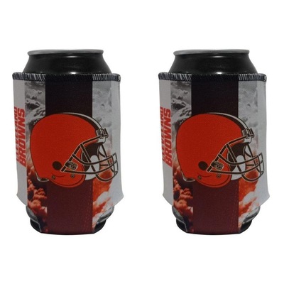 Porta Latinhas NFL Neoprene Cleveland Browns - Foto 2