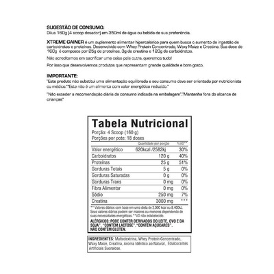 Kit Xtreme Gainer Cookies 3Kg + Testosterona Testo Max 60 Tábs - Bio Sports USA - Foto 3