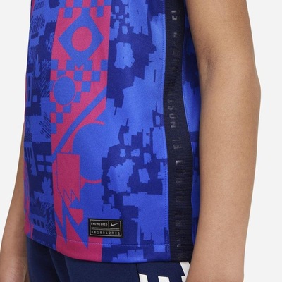 Camisa Barcelona Iii 21/22 Nike Torcedor Pro - Infantil - Foto 4