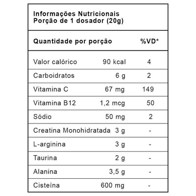 Fckng Booster Pré Treino em Pó Under Labz Sabores Vitaminas Força - 600g - Foto 3