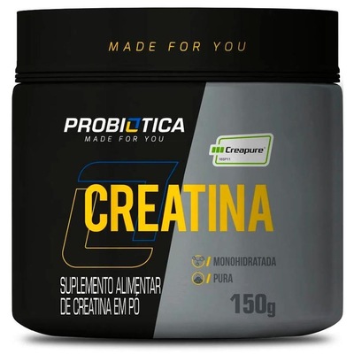 Creatina Creapure Monohidratada Pura Probiotica - 150g - Foto 1