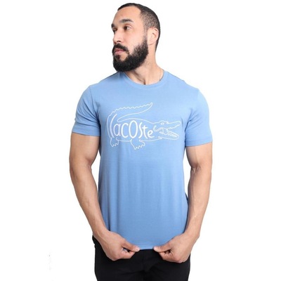 Camiseta Lacoste Básica Algodão Conforto Macia - Masculina - Foto 1
