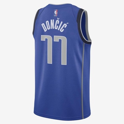 Camiseta Regata Dallas Mavericks Nike Luka Doncic Icon Edition 2020 - Masculina - Foto 2