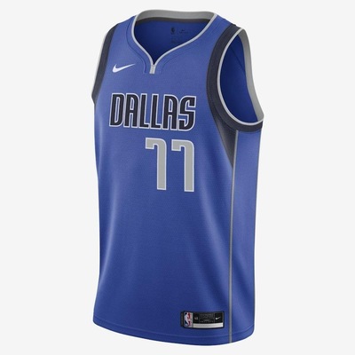 Camiseta Regata Dallas Mavericks Nike Luka Doncic Icon Edition 2020 - Masculina - Foto 1