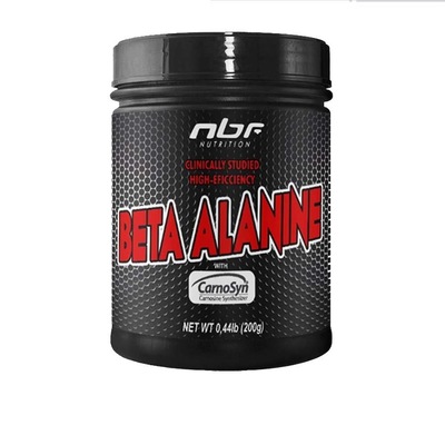 Pré Treino Vasodilatador NBF Nutrition Beta Alanina Pura - 200g - Foto 1