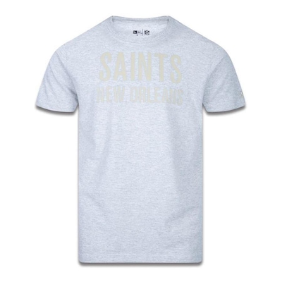 Camiseta New Era New Orleans Saints NFL Core Simple - Masculina - Foto 1