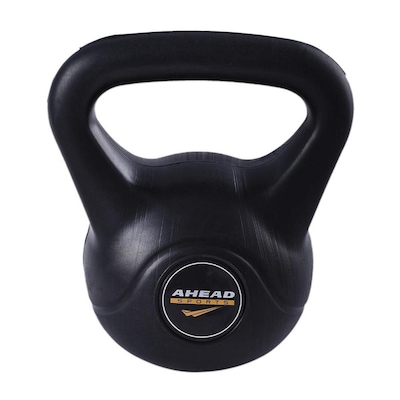 Kettlebell Ahead Sports Cimento Peso Academia - 4Kg - Foto 2