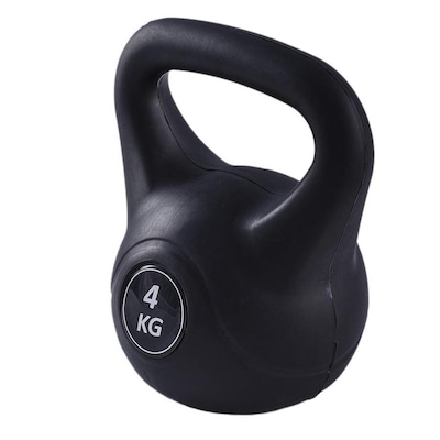 Kettlebell Ahead Sports Cimento Peso Academia - 4Kg - Foto 4