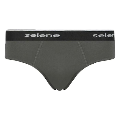 Kit Cuecas Slip Selene - Adulto - 9 unidades - Foto 3