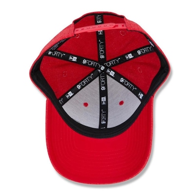 Boné Aba Curva New Era Chicago Bulls 940 E Signature Logo - Snapback - Adulto - Foto 5
