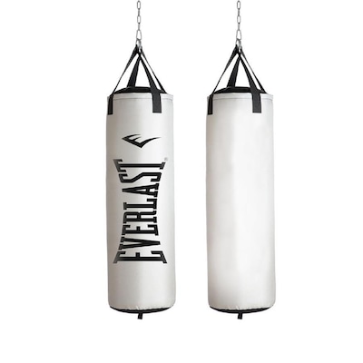 Saco de Pancada Everlast 70 Libras Cheio 108X32cm 32kg - Foto 5