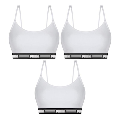 Top Fitness Puma Modal Stretch - Adulto - 3 unidades - Foto 1