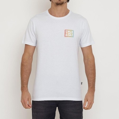 Camiseta Billabong Crayon Wave II - Masculina - Foto 1