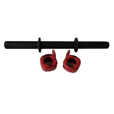 Barra Halter Ahead Sports Texturizada Oca com Presilhas - 40cm - Foto 5