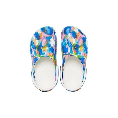 Sandália Crocs Classic Bubble Block Clog - Adulto - Foto 4