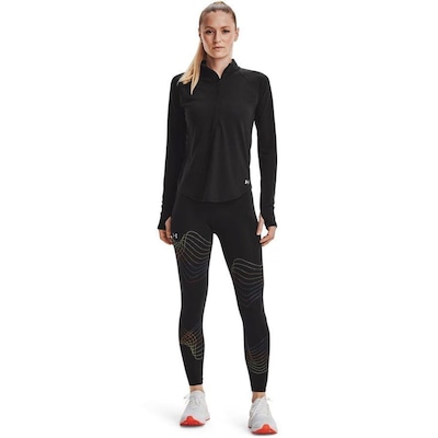 Camiseta Manga Longa Under Armour Streaker Half Zip - Feminina - Foto 2