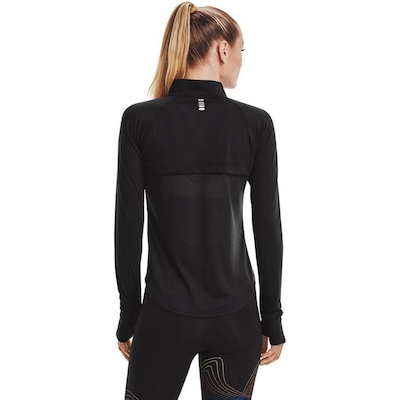 Camiseta Manga Longa Under Armour Streaker Half Zip - Feminina - Foto 3