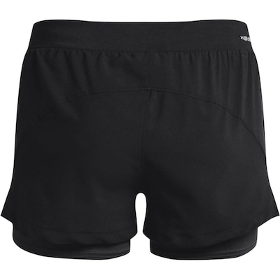 Shorts Under Armour IsoChill Run 2N1 - Feminino - Foto 2