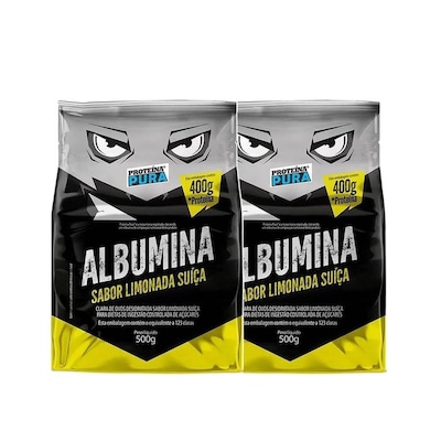 Albumina Proteína Pura - Limonada Suíça - 500gr - 2 unidades - Foto 1