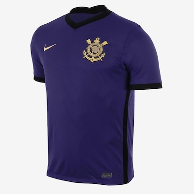 Camiseta do Corinthians Iii 21/22 Nike Torcedor Pro - Masculina - Foto 1
