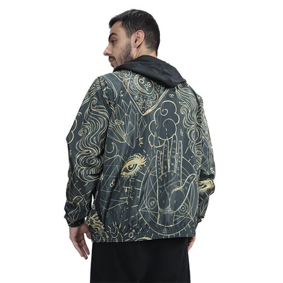 Jaqueta Corta Vento com Capuz Chess Clothing Mystic - Masculina - Foto 2