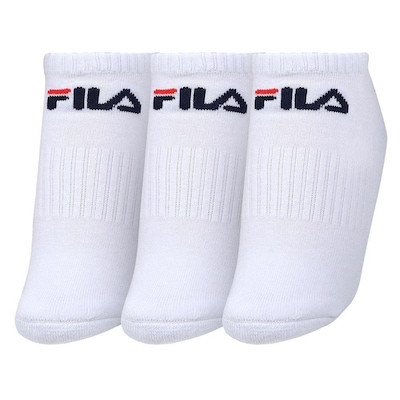 Meia Cano Invisível Fila LS330040 - Pack com 03 Unidades - 39 ao 43 - Foto 3