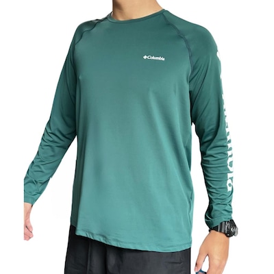 Camiseta Manga Longa Columbia Aurora - Masculina - Foto 1