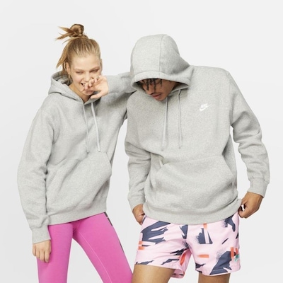 Blusão com Capuz Nike Hoodie PO PB Fleece - Adulto - Foto 1
