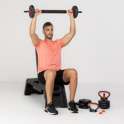 Halteres Ahead Sports 6 em 1 - 15Kg - Foto 2