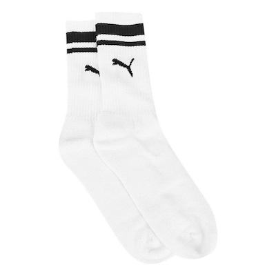 Meia Cano Longo Puma Esportiva - 39 a 43 - Masculina - Foto 2