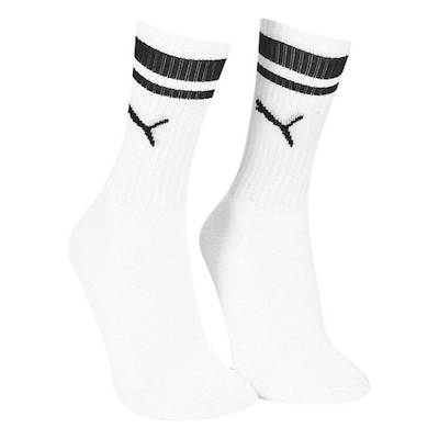 Meia Cano Longo Puma Esportiva - 39 a 43 - Masculina - Foto 1