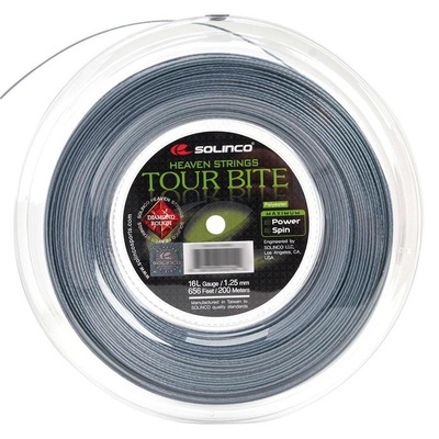 Corda Solinco Tour Bite Diamond Rough 16L 1.25mm - Foto 1